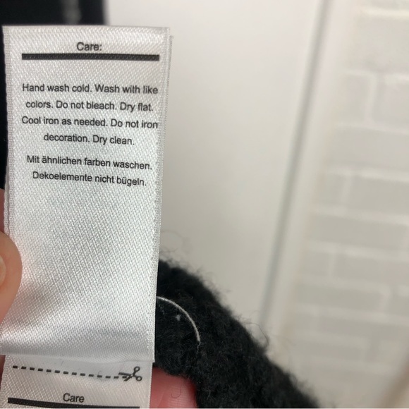 Smartwool Women's Moon Ridge Cardigan Sweater Wrap Gray Black Size Medium - Picture 10 of 13